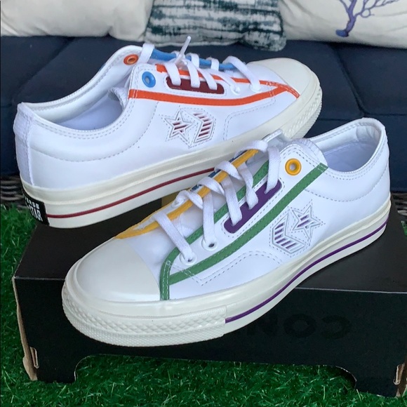 Converse STAR PLAYER OX white/jet stream/white WM - Picture 6 of 16